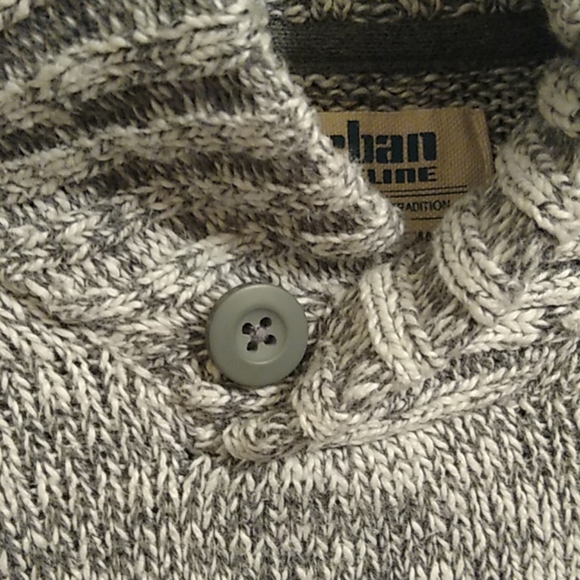Urban Pipeline grey and white marled sweater S - Picture 6 of 8